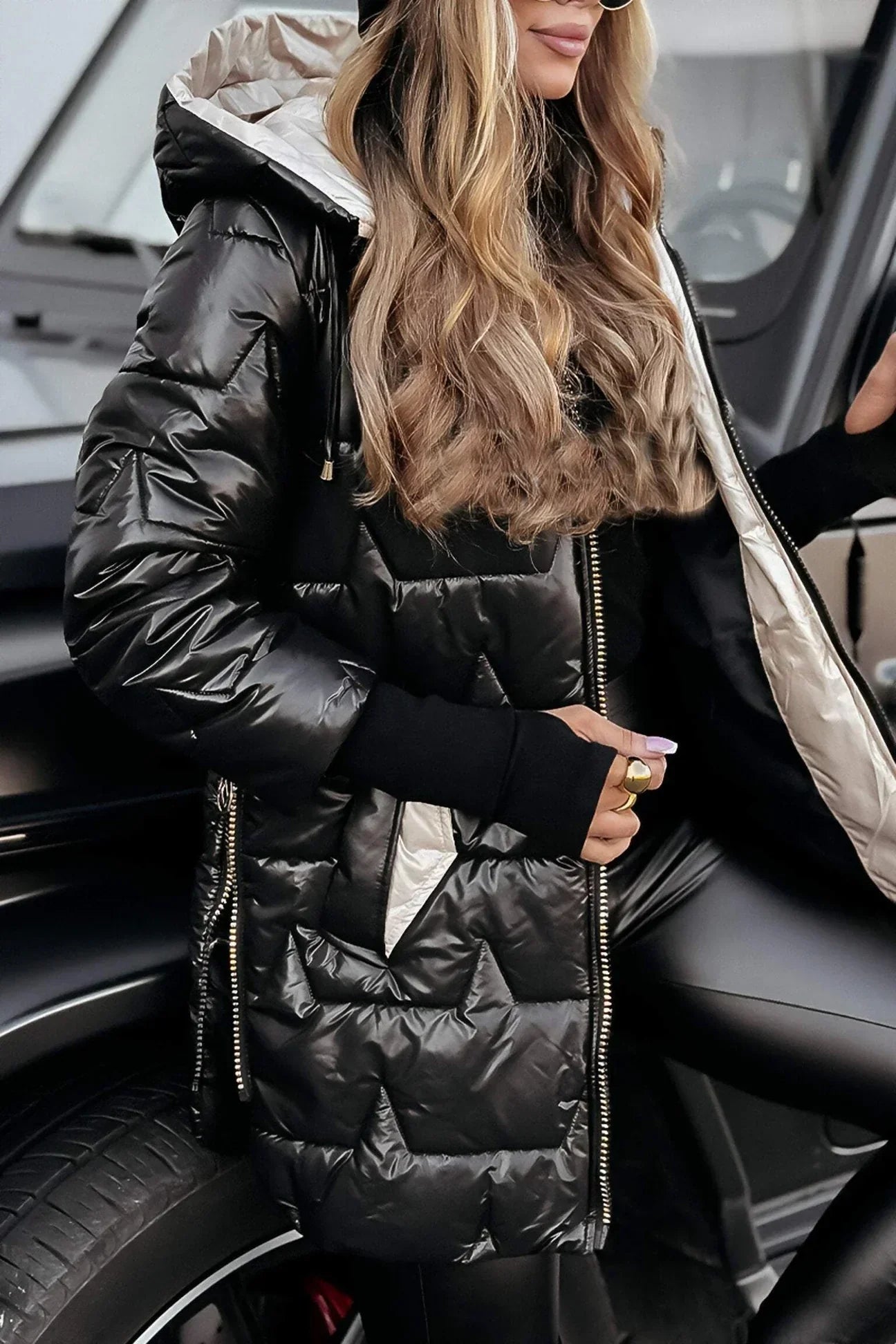 Marisol™ | Abrigo de Invierno con Capucha Elegante